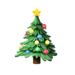 Kerstbuffet aan huis kerstboom afbeelding